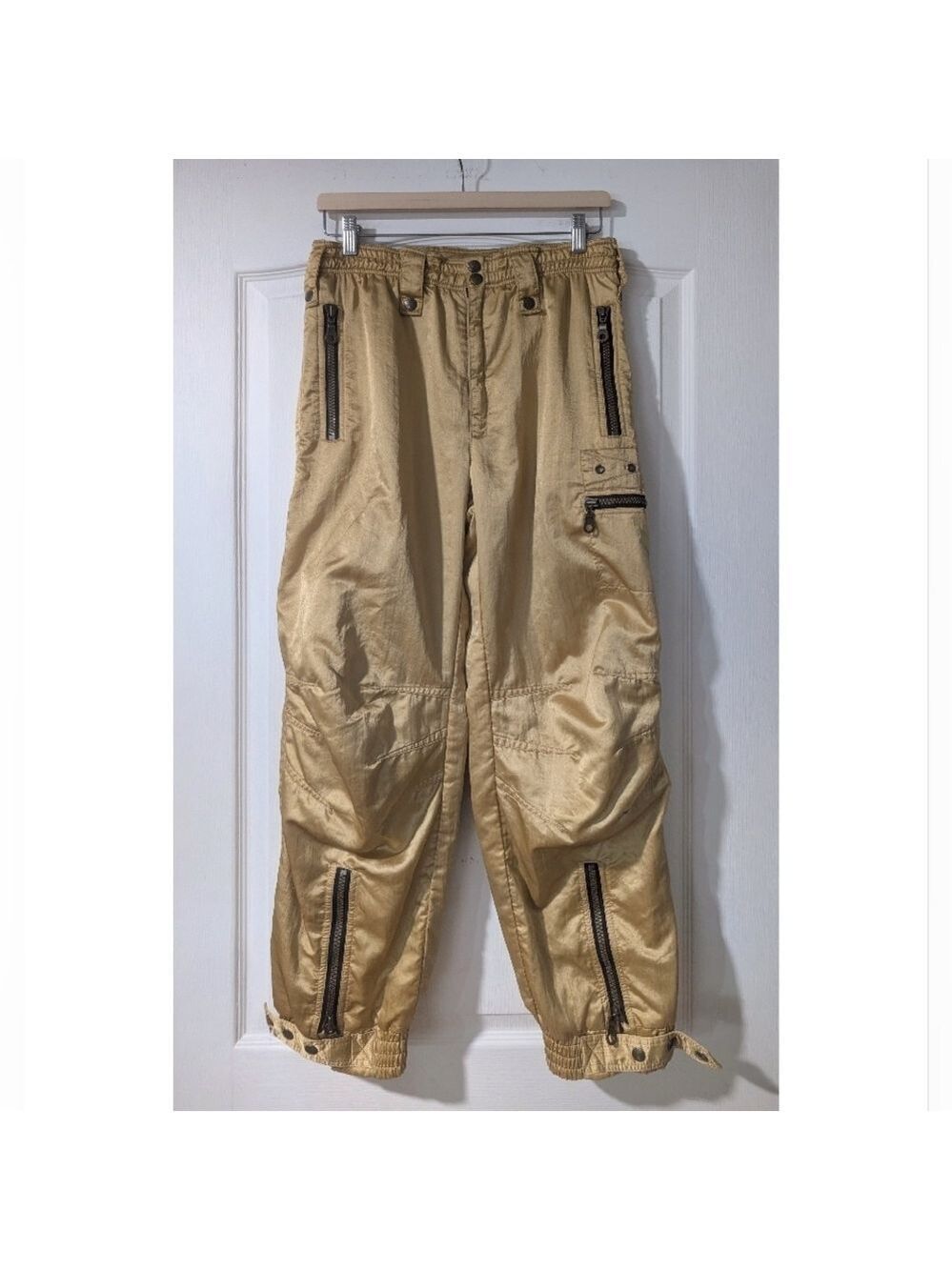 Vintage Numero Uno Ski Pants In Gold